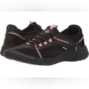 JSport by Jambu Women's Tahoe Encore Sneaker, Black/Dust Rose nwt size 11